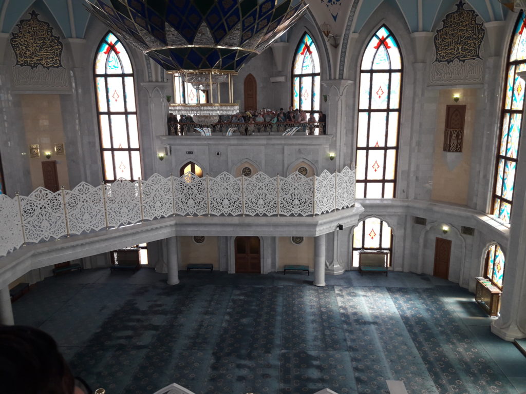Казань. Мечеть Кул Шариф - вид изнутри